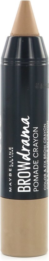 Maybelline Brow Drama Pomade Crayon wenkbrauwpotlood - 1 Dark Blond
