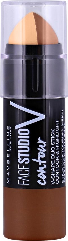 Maybelline Face Studio V Contour duo stick - V-shape - Dark