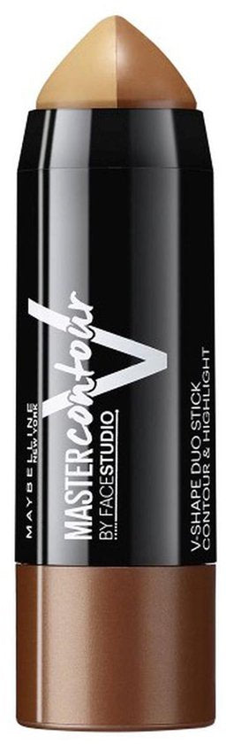 Maybelline Face Studio V Contour duo stick - V-shape - Dark