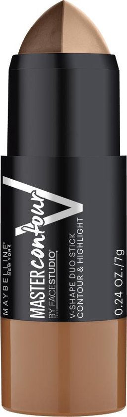 Maybelline Face Studio V Contour duo stick - V-shape - Dark