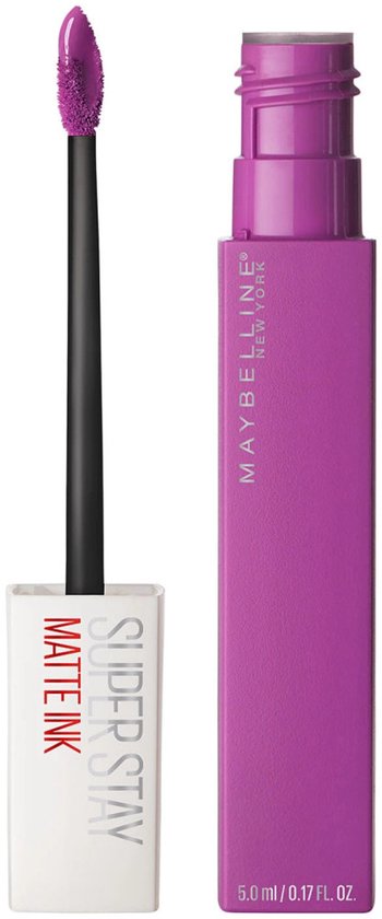 Maybelline New York SuperStay Matte Ink lippenstift - 35 Creator - matte langhoudend - 5 ml - Paars