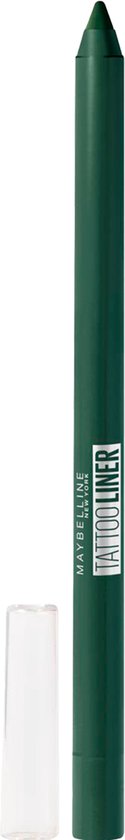 Maybelline New York Tattoo Liner gel oogpotlood - 922 Intense Green - waterproof slijpbaar - Groen