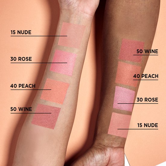 Maybelline Fit Me blush - 15 nude - natuurlijk ogende rouge - 4,5 gram - Oranje