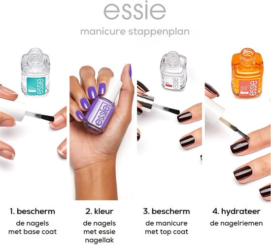 essie Good To Go top coat - sneldrogend - nagelverzorging - 13,5 ml