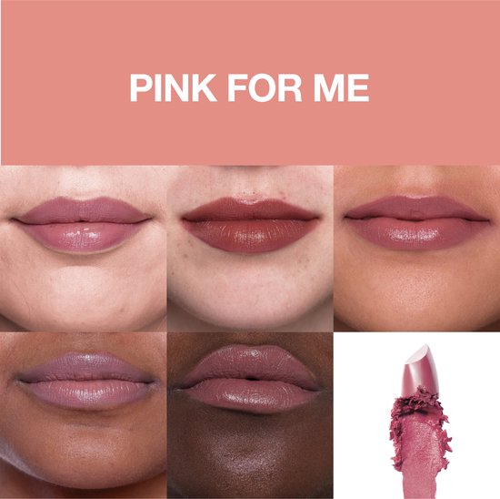 Maybelline Color Sensational lippenstift - Made For All - glanzend - 376 Pink For Me - Roze
