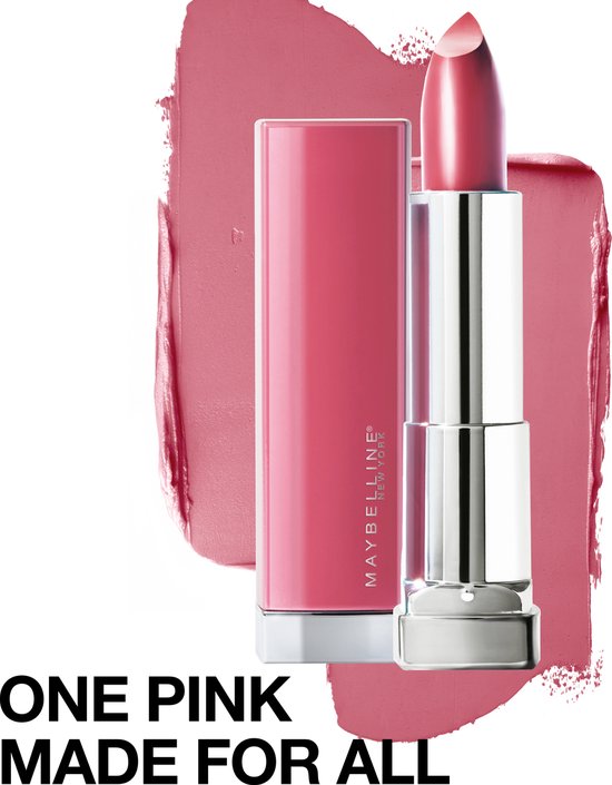 Maybelline Color Sensational lippenstift - Made For All - glanzend - 376 Pink For Me - Roze