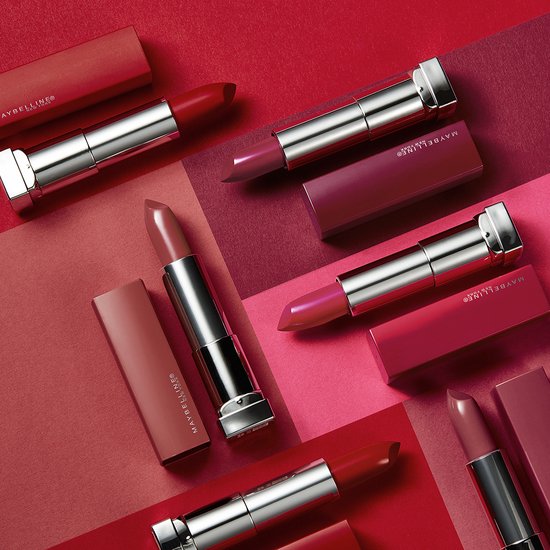 Maybelline Color Sensational Made For All lippenstift - 382 Red For Me - mat - Rood