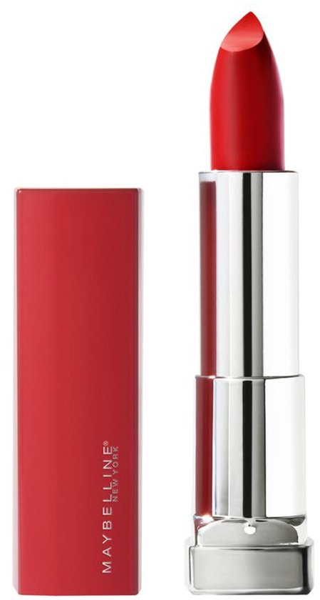 Maybelline Color Sensational Made For All lippenstift - 382 Red For Me - mat - Rood
