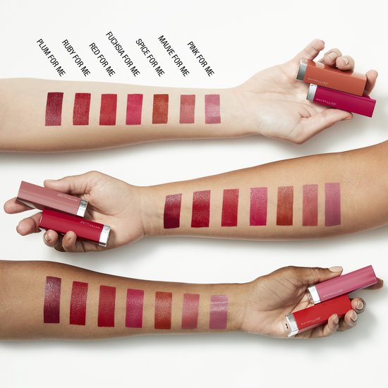 Maybelline Color Sensational Made For All lippenstift - 382 Red For Me - mat - Rood