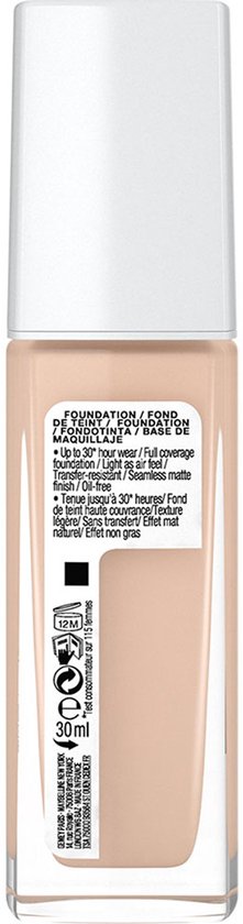 Maybelline SuperStay 30H Active Wear foundation - 05 Light Beige - 30 ml