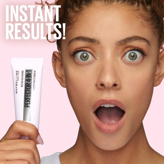 Maybelline New York Instant Age Rewind Perfector 4-in-1 Matte - primer concealer BB cream en poeder in één - Fair Light - 30 ml