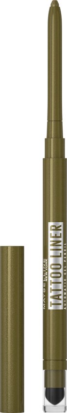 Maybelline New York Tattoo Automatic Liner oogpotlood - Emerald Energy - poeder-in-gel - waterproof 36 uur - Groen