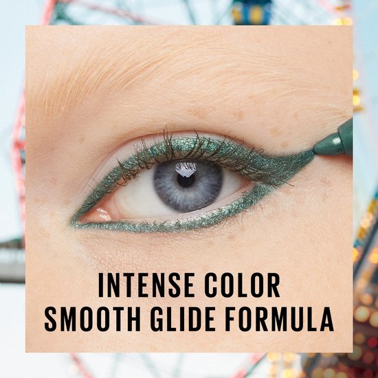 Maybelline New York Tattoo Automatic Liner oogpotlood - Emerald Energy - poeder-in-gel - waterproof 36 uur - Groen