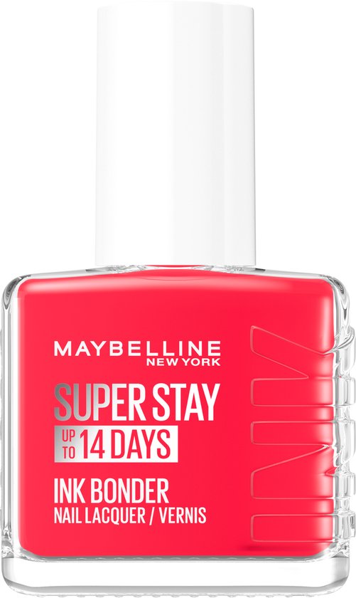 Maybelline New York SuperStay Ink Bonder nagellak - langhoudend - 12,3 ml - 490 Hot Salsa