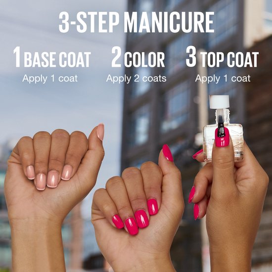Maybelline New York SuperStay Ink Bonder nagellak - langhoudend - 12,3 ml - 490 Hot Salsa