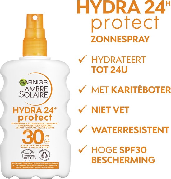 Garnier Ambre Solaire zonnebrandspray - SPF 30 - 200 ml