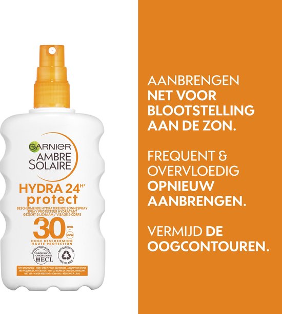 Garnier Ambre Solaire zonnebrandspray - SPF 30 - 200 ml