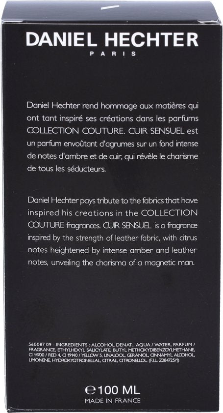 Daniel Hechter Collection Couture eau de toilette - Cuir Sensuel - 100 ml