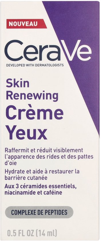 CeraVe eye cream - Skin Renewing - with peptide complex and 3 essential ceramides - sensitive skin - 15 ml