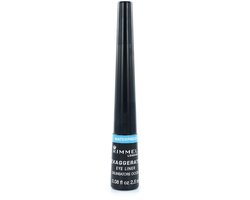 Rimmel Exaggerate eyeliner - waterproof - Zwart