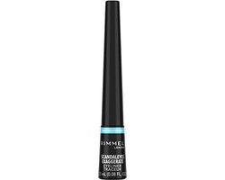 Rimmel Exaggerate eyeliner - waterproof - Zwart