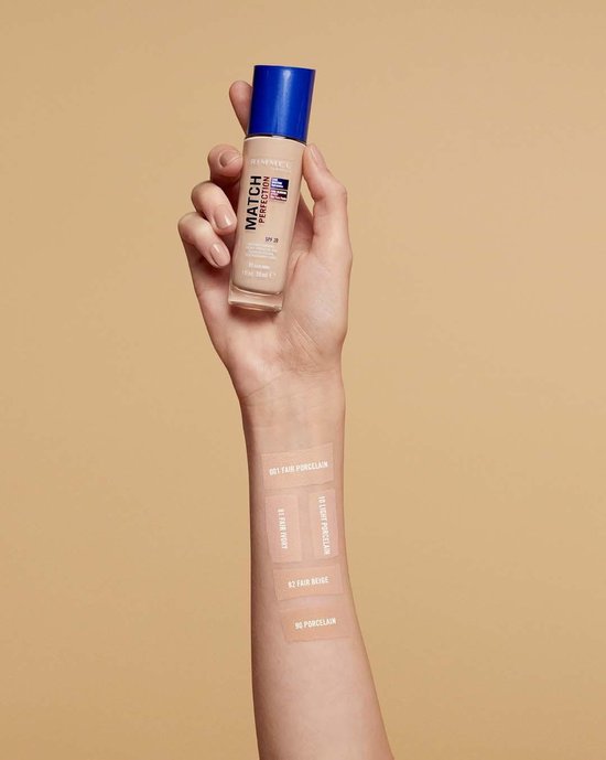 Rimmel London Match Perfection foundation - 100 Ivory - Beige