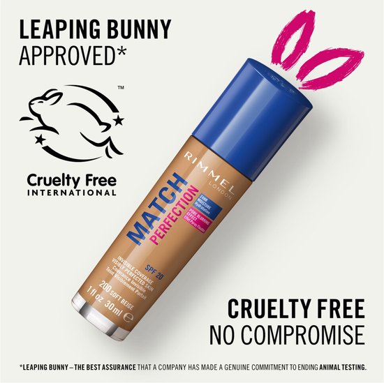 Rimmel London Match Perfection foundation - 200 Soft Beige