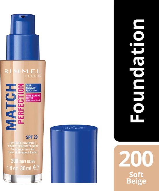 Rimmel London Match Perfection foundation - 200 Soft Beige