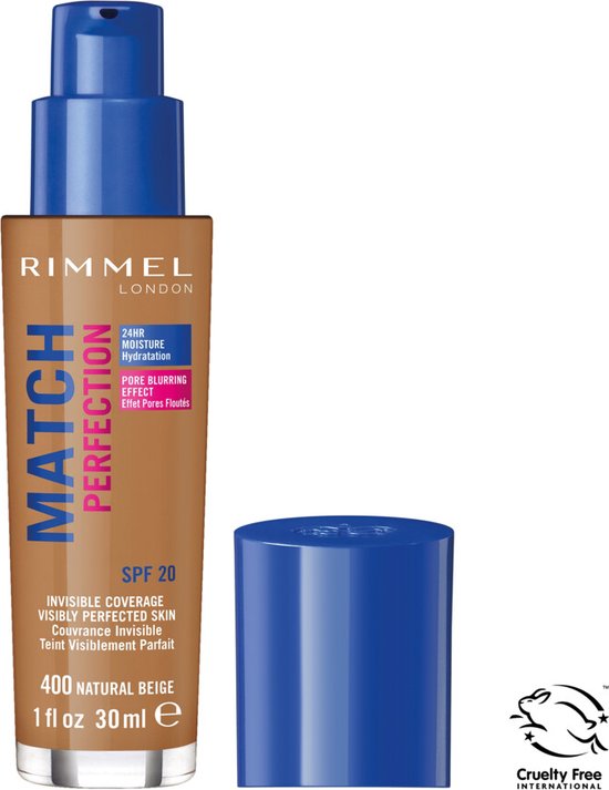 Rimmel London Match Perfection foundation - 400 Natural Beige