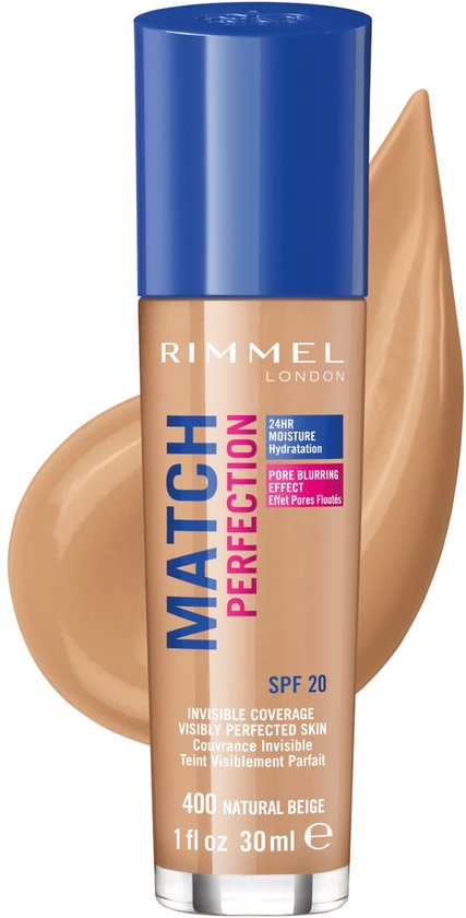 Rimmel London Match Perfection foundation - 400 Natural Beige