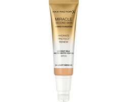 Max Factor Miracle Second Skin foundation - 04 Light Medium