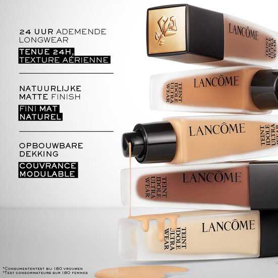 Lancôme Teint Idole Ultra Wear 24H foundation - matte finish - SPF 35 - 30 ml - 220C