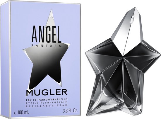 Mugler Angel Fantasm eau de parfum sensuelle - amberachtig - navulbaar - 100 ml