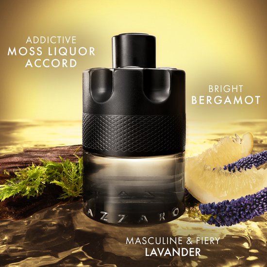 Azzaro The Most Wanted eau de toilette intense - fougère aromatisch - voor heren - 50 ml