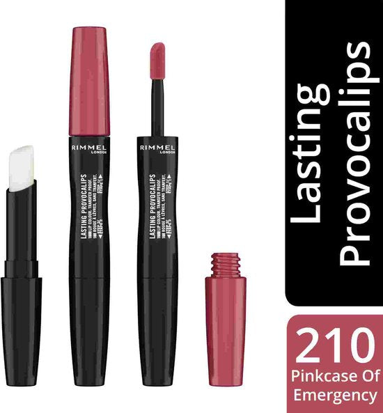 Rimmel London Lasting Provocalips lippenstift - lip colour - 210 Pinkcase of Emergency