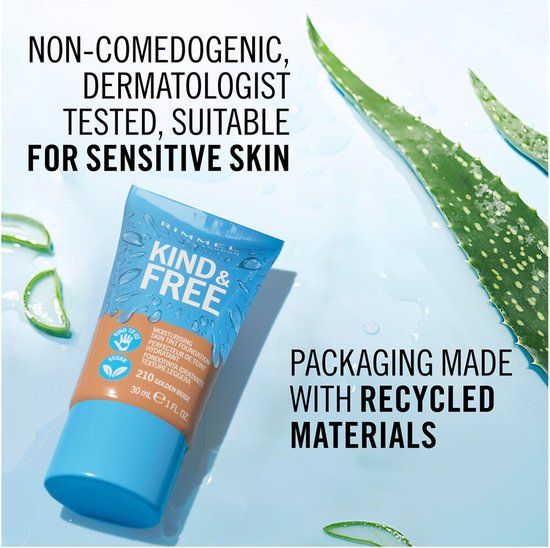 Rimmel London Kind & Free foundation - vegan - 160 Vanilla