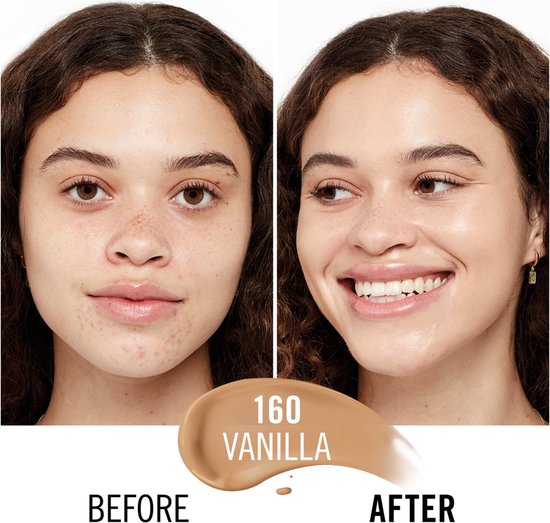 Rimmel London Kind & Free foundation - vegan - 160 Vanilla