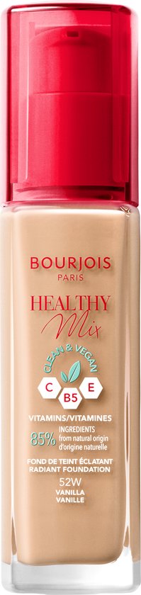 Bourjois Healthy Mix foundation - clean vegan - 052 Vanilla