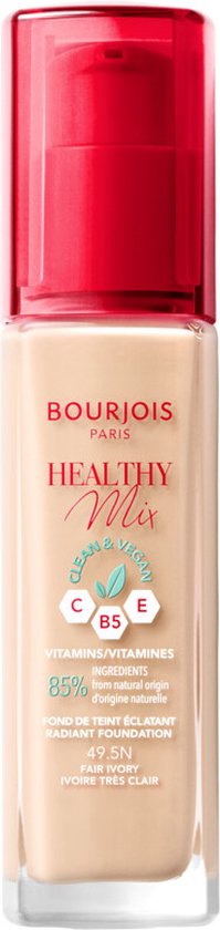 Bourjois Healthy Mix Clean Vegan foundation - 49.5 Fair Ivory