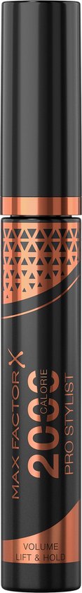Max Factor 2000 Calorie Pro Stylist mascara - Black Brown - 9 ml