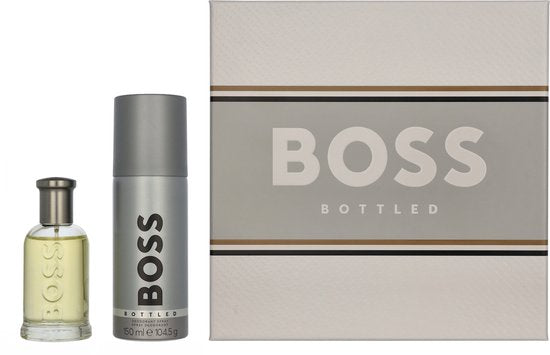Boss Bottled geschenkset - eau de toilette spray 50 ml - deodorantspray 150 ml