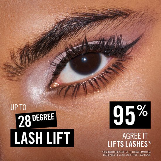 Rimmel Thrill Seeker Mega Lift mascara - 10 ml - Zwart