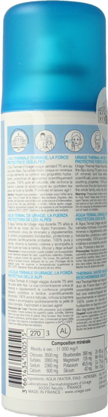 Uriage Eau Thermale waterspray - hydraterend en verzachtend - 150 ml
