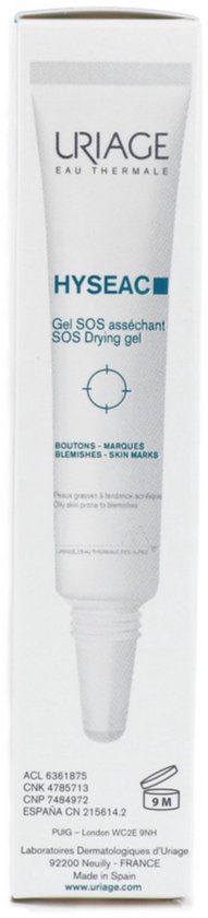 Uriage Hyseac SOS drooggel - 15 ml