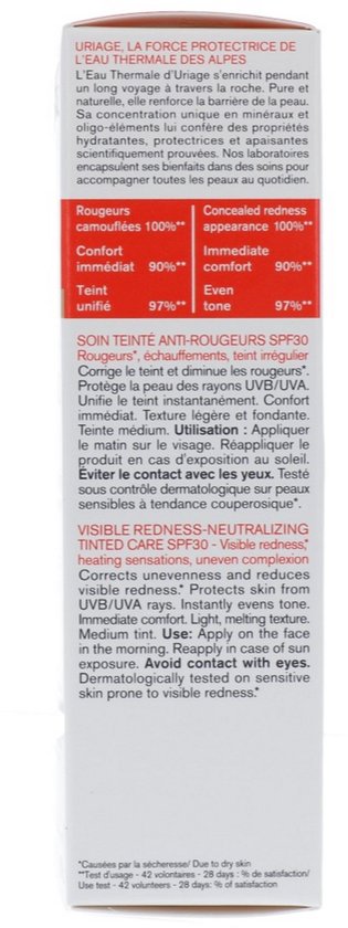 Uriage CC crème - Roseliane - SPF 30 - 40 ml