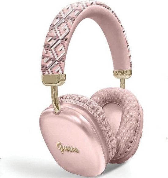 Guess G-Cube koptelefoon - bluetooth stereo over-ear - Roze