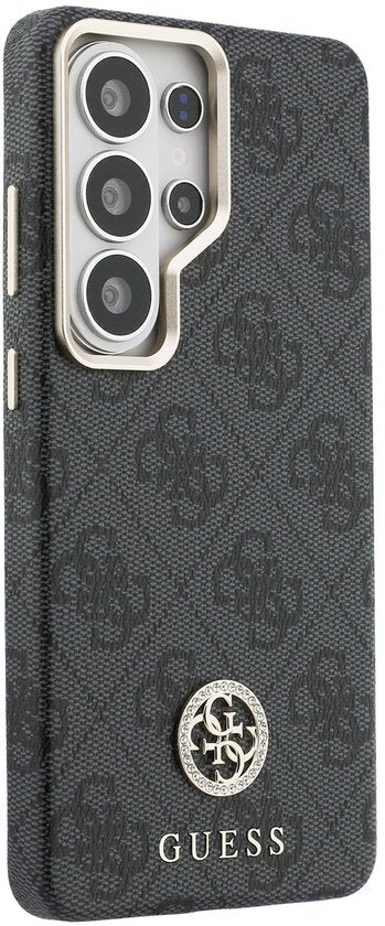 Guess 4G Strass Logo case - Samsung Galaxy S26 Ultra - MagSafe - Grey