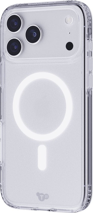Tech21 Evo Clear iPhone 17 Pro Max hoesje - MagSafe - schokbestendig 3,6m - Transparant