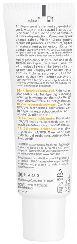 Bioderma Photoderm M zonnebrandcrème - SPF50+ - tegen donkere vlekken en zwangerschapsmasker - 40 ml