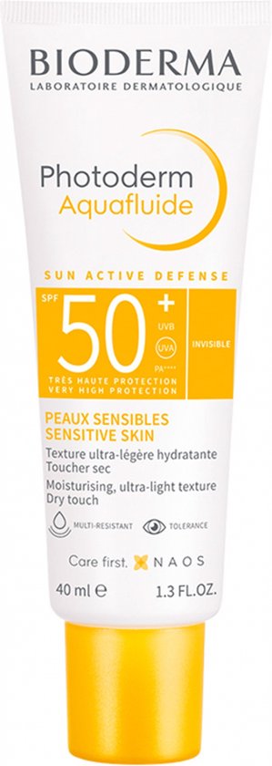 Bioderma Photoderm Aquafluide zonnebrandcrème - SPF 50+ gevoelige huid - 40 ml